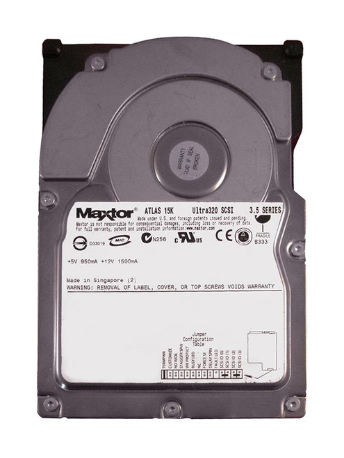 8C036L0 - Maxtor 36.70GB 15000RPM Ultra320 SCSI 3.5" HDD
