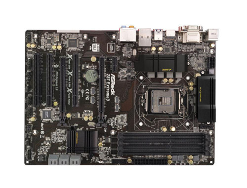 90-MXGP70-A0UAYZ ASRock Z87 Extreme3 Socket LGA 1150 Intel Z87 Chipset 4th &amp; 4th Generation Core i7 / i5 / i3 / Pentium / Celeron Processors Support DDR3/DDR3L 4x DIMM 6x SATA3 6.0Gb/s ATX Motherboard