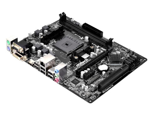ASRock Socket FM2+ AMD A58 Chipset Micro-ATX Motherboard for FM2 Processors, DDR3 Support, 6x SATA2 Slots