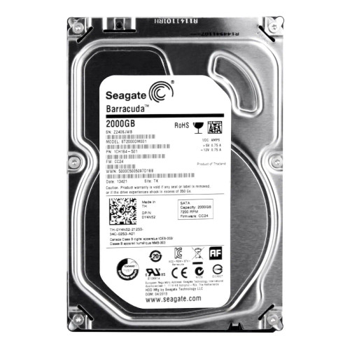 0Y4N52 - Dell 2TB 7200RPM SATA 6Gb/s 3.5" HDD