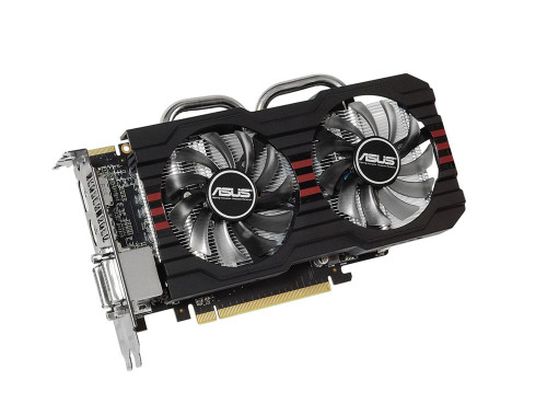 90YV0520-M0NA00 ASUS R7260X-DC2OC-2GD5 AMD Radeon R7 260X 2GB GDDR5 128-Bit HDMI / DisplayPort / DVI-I / HDCP Support PCI-Express 3.0 x16 Video Graphics Card