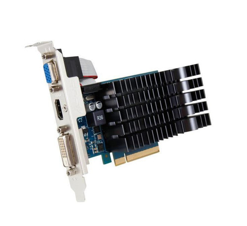 90YV06P1-M0NA00 ASUS GT730-SL-1GD3-BRK Nvidia GeForce GT 730 1GB DDR3 64-Bit HDMI / DVI-D / D-Sub PCI-Express 2.0 Video Graphics Card