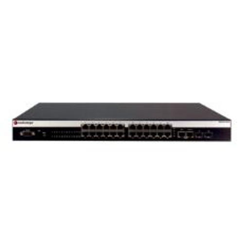 A4H124-24P - Enterasys Networks 24-Ports RJ-45 10Base-T/100Base-TX Fast Ethernet RS-232 PoE Managed External Switch with 2x SFP Ports