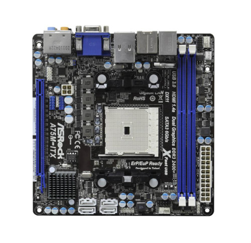 A75M-ITX - ASROCK Socket FM1 Mini-ITX DDR3 SATA3 Motherboard