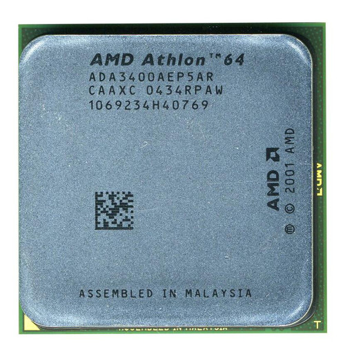 ADA3400AEP5AR - AMD Athlon 3400+ 2.20GHz Socket 754 Processor