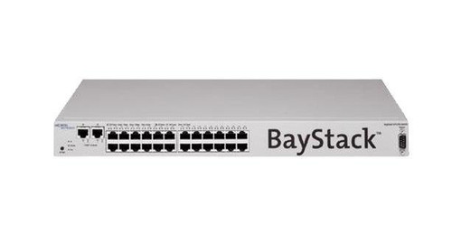 AL2012A41 - Nortel BayStack 425-24T 24-Ports 10/100Base-TX Plus 2 GBIC Fast Ethernet Combo Switch