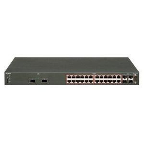 AL4500E16-E6 - Nortel Gigabit Ethernet Routing External Switch 4526GTX-PWR with 24-Ports 10/100/1000 SFP 802.3AF PoE