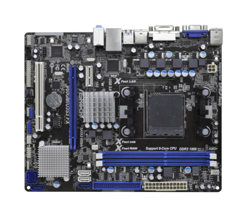ASR-960GM/USS3-FX - ASROCK Socket AM3+ AMD 760G Chipset Motherboard