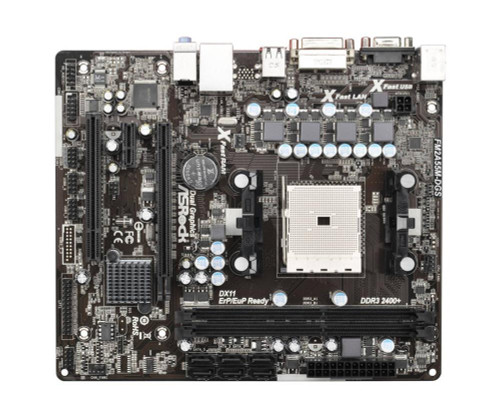 ASR-FM2A55M-DSG - ASROCK Socket FM2 A55 DDR3 Micro-ATX Motherboard