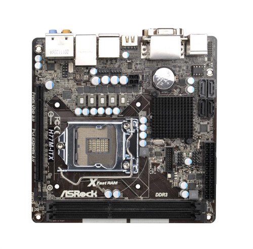 ASR-H77M-ITX - ASROCK LGA 1155 H77 DDR3 Mini-ITX Motherboard