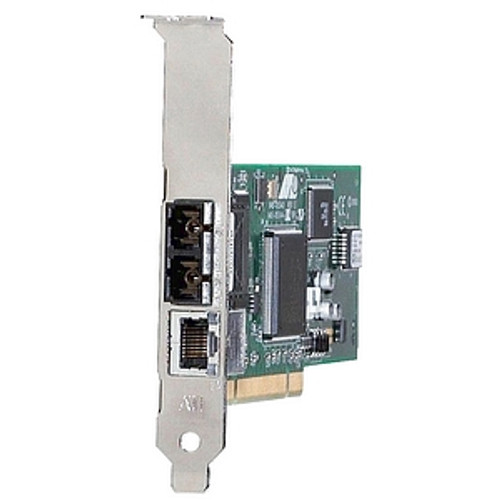 AT-2701FTX/ST-901 Allied Telesis Dual-Ports RJ-45 100Mbps 10Base-TX/100Base-T Fast Ethernet PCI 2.2 Network Adapter for HP Compatible