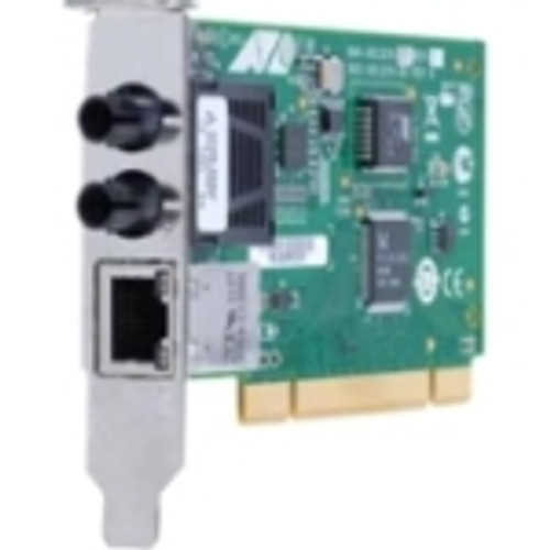 AT-2701FTXA/SC-901 Allied Telesis Dual-Ports SC 100Mbps 10Base-TX/100Base-T Fast Ethernet PCI 2.2 Network Adapter for HP Compatible