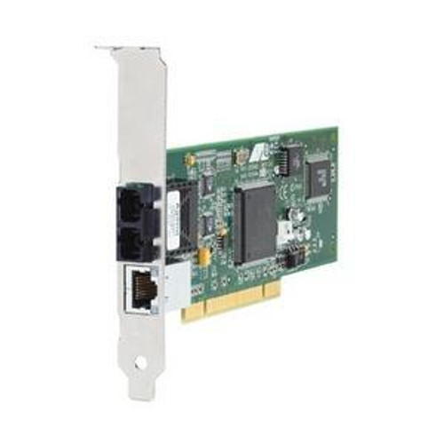 AT-2701FX/SC-001 Allied Telesyn Dual-Ports SC 100Mbps 10Base-T/100Base-TX Fast Ethernet PCI Network Adapter for HP Compatible