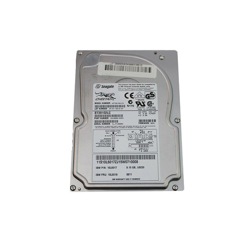 10L6018 - IBM 9.1GB 10000RPM Ultra2 SCSI 80-Pin 3.5" HDD