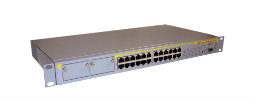 AT-8524M-30 - Allied Telesis Layer 2+ Switch with 24-Ports 10/ 100Base-TX Ports plus 2 Expansion Slots