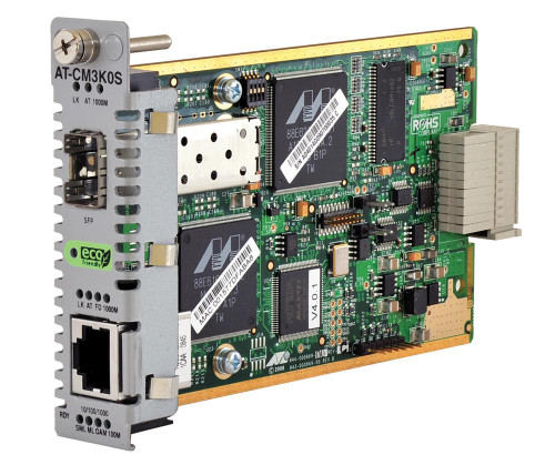AT-CM3K0S - Allied Telesis Gigabit SFP Media Converter