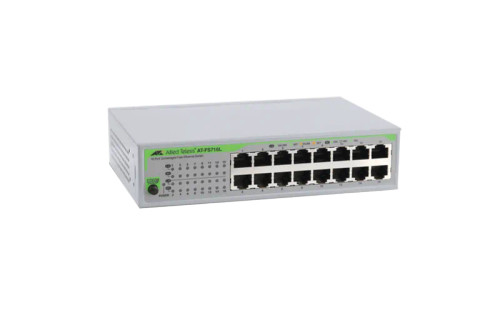 AT-FS716L-50 - Allied Telesis 16-Port 10/100 Fast Ethernet Unmanaged Switch