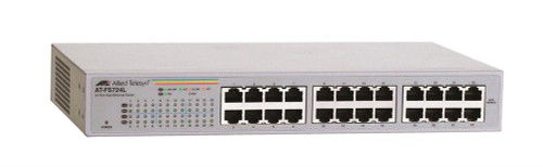 AT-FS724L-50 - Allied Telesis AT-FS724L Unmanaged Fast Ethernet Switch 24 Ports 24 x RJ-45 10/100Base-TX