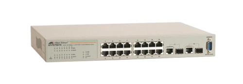 AT-FS750/16 - Allied Telesyn WebSmart Switch 16 x 10/100Base-TX LAN 2 x SFP Managed Ethernet Switch
