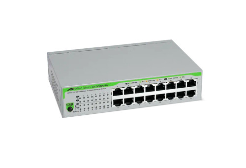 AT-GS900/16-30 - Allied Telesis 16-Port Gigabit Unmanaged Network Switch