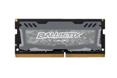 BLS16G4S26BFSD Crucial Ballistix Sport LT 16GB PC4-21300 DDR4-2666MHz non-ECC Unbuffered CL16 260-Pin Sodimm Memory Module