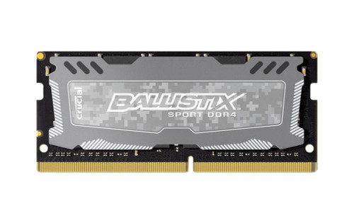 BLS8G4S240FSD Crucial Ballistix Sport LT 8GB PC4-19200 DDR4-2400MHz non-ECC Unbuffered CL16 260-Pin SoDimm 1.2V Memory Module