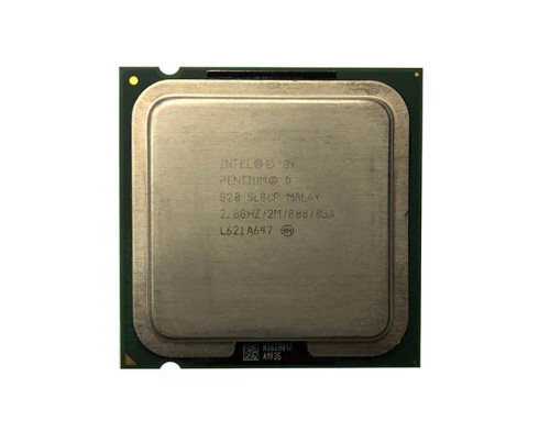 BX80551PG2800FN - Intel Pentium D 820 2.80GHz LGA775 Processor