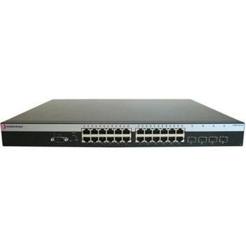 C5G124-24 - Enterasys Networks 24-Ports 4 Slot 24 x 10/ 100/ 1000Base-T 4 x SFP (mini-GBIC) Slot Gigabit Ethernet Layer 3 External Switch