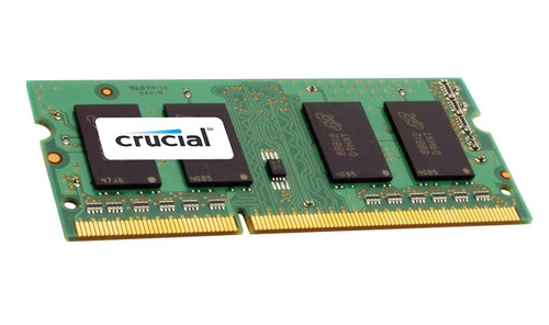 CT10085983 Crucial 2GB PC3-12800 DDR3-1600MHz non-ECC Unbuffered CL11 204-Pin SoDimm 1.35V Low Voltage Single Rank Memory Module