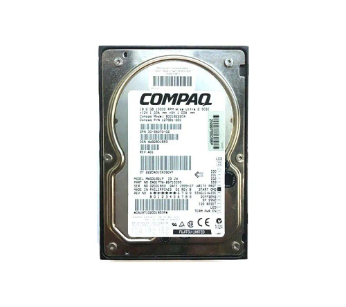 143921-001 - HP 18.2GB 10000RPM Ultra-2 SCSI 68-Pin 3.5" HDD