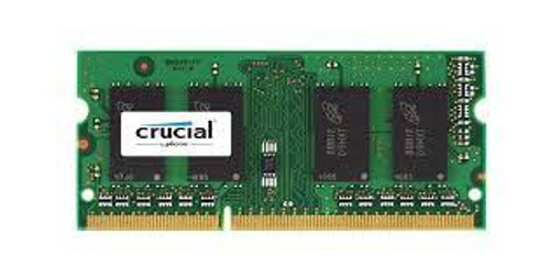 CT3330896 Crucial 4GB PC3-10600 DDR3-1333MHz non-ECC Unbuffered CL9 204-Pin SoDimm 1.35V Low Voltage Memory Module Compatible with the HP Omni 120-