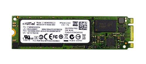 CT480M500SSD4.PK01 - Crucial Technology 480GB SATA 6Gbps M.2 2280 SSD