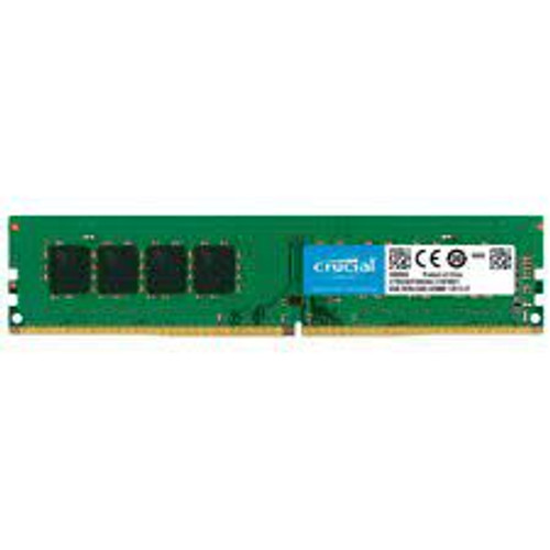 CT8G4DFD824A Crucial 8GB PC4-19200 DDR4-2400MHz non-ECC Unbuffered CL17 288-Pin DIMM 1.2V Dual Rank Memory Module