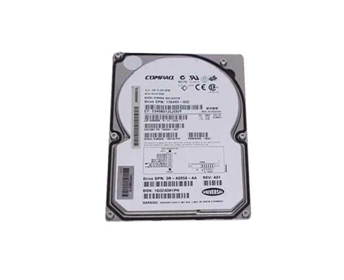 176493-002 - HP 18.2GB 10000RPM Ultra3 SCSI 80-Pin 3.5" HDD