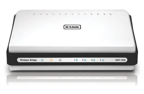 DAP-1522 - D-LINK 4-Port Gigabit 802.11n 5GHz Wireless Bridge/Access Point
