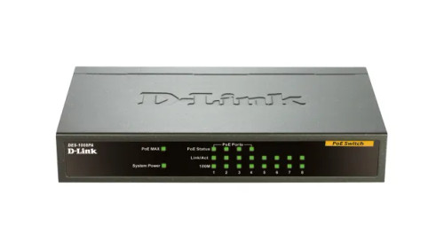 DES-1008PA - D-LINK 8-Port 10/100 Fast Ethernet Desktop Network Switch