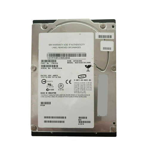 17R6326 - IBM 73.4GB 10K RPM Ultra320 SCSI 3.5" HDD