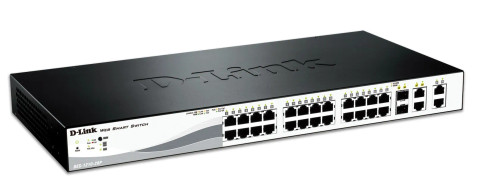 DES-1210-28P - D-LINK 28-Port Gigabit Managed PoE Network Switch