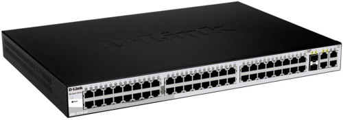 DES-1210-52 - D-LINK 48-Port 10/100 2 Gigabit 2 SFP Network Switch