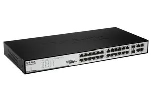 DES-3028 - D-LINK 24-Port 10/100 Stackable 4 Gigabit 2 SFP Switch