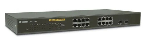DGS-1216T - D-LINK 16-Port Gigabit Layer2 Managed 2x SFP Switch
