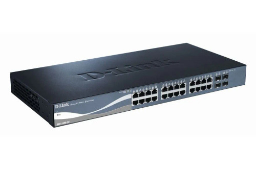 DGS-1500-28 - D-LINK 24-Port Gigabit 4 SFP Layer 3 Network Switch