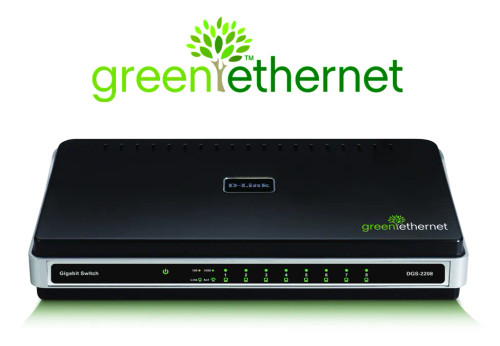 DGS-2208 - D-LINK 8-Port Gigabit RJ-45 Desktop Switch