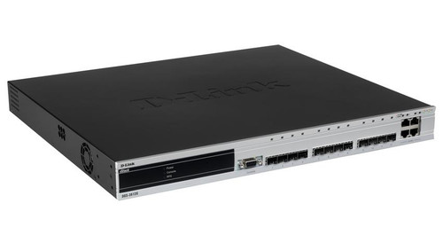DGS-3612G - D-Link xStack Managed 12-Ports Gigabit SFP Standalone Layer 3 Switch with 4 Combo 1000Base-T Ports IPv6
