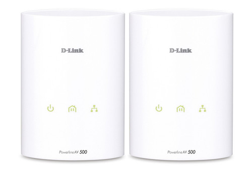 DHP-501AV - D-LINK 500Mbps Gigabit PowerLine Adapter Starter Kit