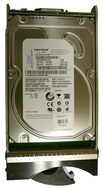 1818-4711 - IBM 1TB 7200RPM SATA 3.5" HDD