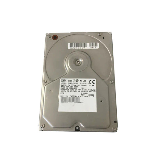 DORS-32160 - IBM 2.1GB 5400RPM Ultra SCSI 50-Pin 3.5" HDD