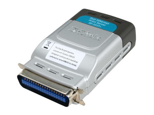 DP-301P+ - D-Link 100Mbps 10/100 Ethernet USB Print Server