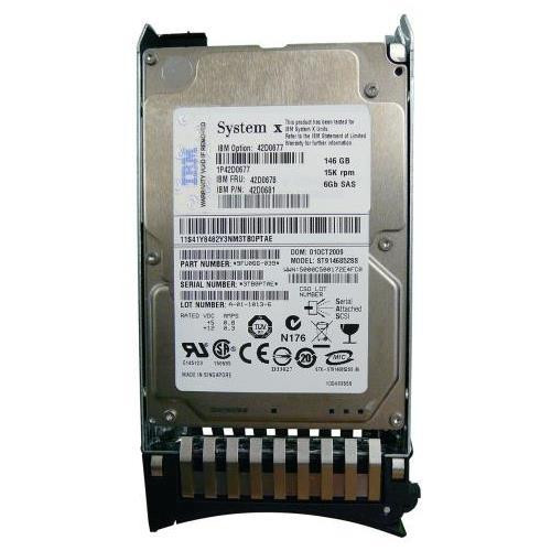 IBM 42D0677 146GB 15000RPM SAS 6Gb/s Hot Swappable 2.5HDD