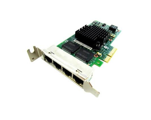 E66339-002 - Intel Gigabit VT Quad-Ports RJ-45 1Gbps 10Base-T/100Base-TX/1000Base-T Gigabit Ethernet PCI Express 1.1 x4 Server Network Adapter